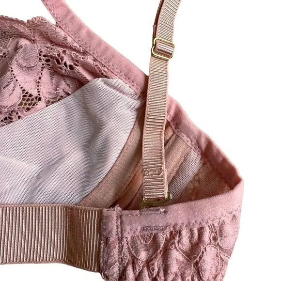 Free People Pink Lace Bra - Picture 5 of 9